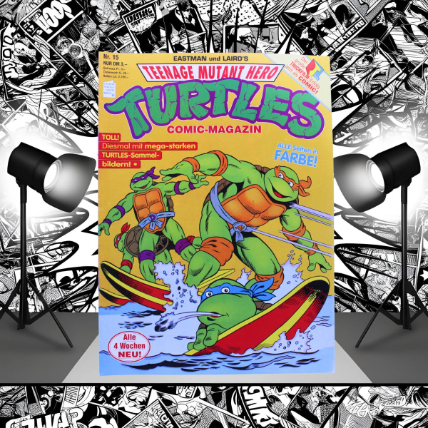 TMNT Comic Magazin Nr. 15 (1991) – Donatello ist verschwunden! | Condor